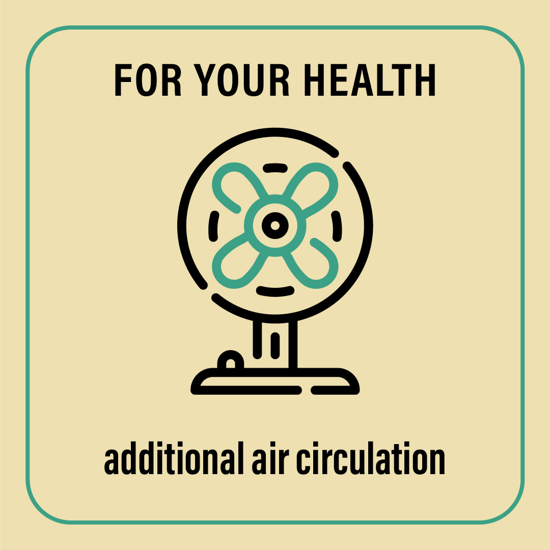 We have installed additional air circulation.